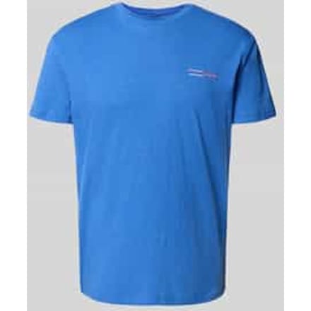 Regular fit T-shirt van puur katoen