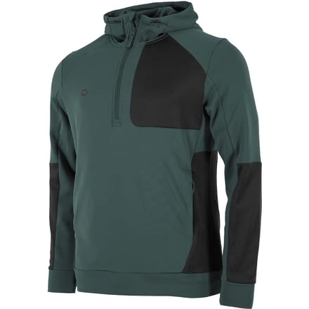 Stanno Plaza Brush Hooded Half Zip Top - Maat M