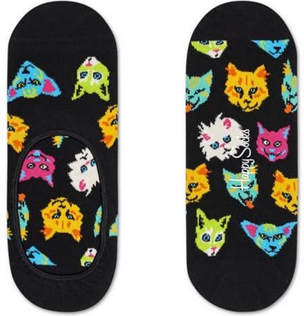 Funny Cat Liner Sokken, Footies - Maat 41-46