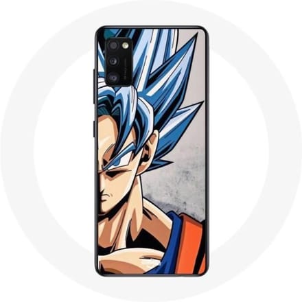 Coque pour Samsung Galaxy S20 Anime Dragon Ball Goku Cheveux bleu