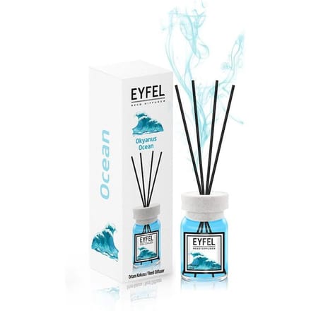 EYFEL - REED DIFFUSER - GEURSTOKJES - HUISPARFUM - OCEAN - 120ML