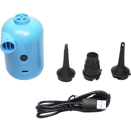 Draagbare Elektrische Luchtpomp DC5V USB-connector Peddel Rubberen Boot Bed Bank Zwevend Object Opblaasbare Pomp met 3 Mondstukken