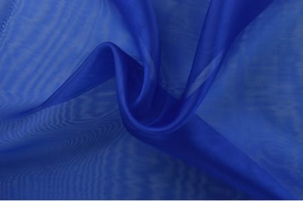 Organza stof - Donkerblauw - 1 meter - Per meter - 150cm breed