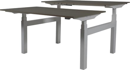 Zit Sta Bureau (2pp) - Elek 180x80/80 logan - alu frame