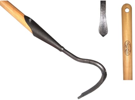 De Wit 1-tands cultivator met essen steel 140 cm voor diepe grondbewerking