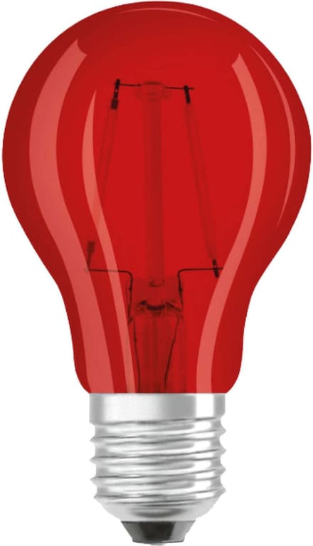 Fiestas Halloween feestverlichting lamp gekleurd - rood - 5W - E27 fitting - griezelige decoratie