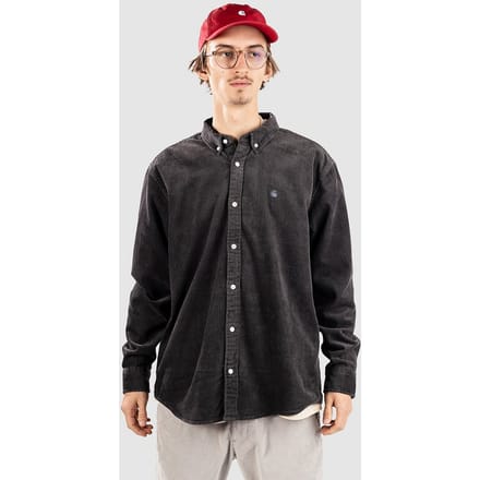 Carhartt WIP Madison Cord Shirt grijs