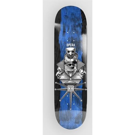 Opera Skateboards Nassim Noble 8.375" Skateboard Deck zwart