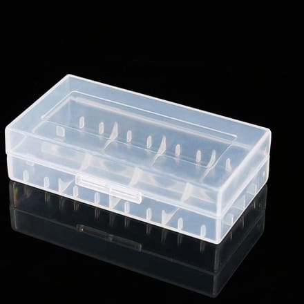 Batterij Organizer - Batterijhouder Etui - Batterijen Sorteren - Stapelbaar Ontwerp - 10 Stuks - Mix
