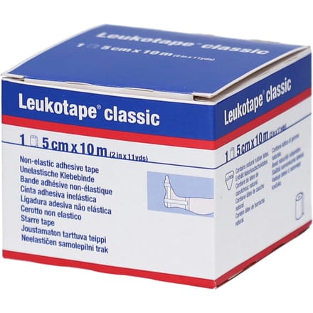Leukotape® Classic 5 cm x 10 m Wit 01703-00 1 Verband