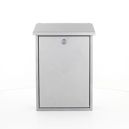 Rottner Kleine Brievenbus Parma - Zilver - 40x27x11,5cm