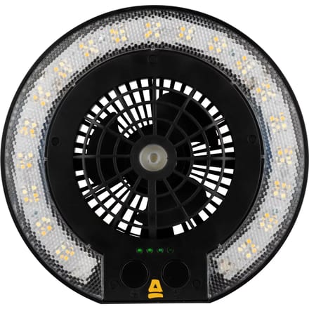 Abbey Camp 3-in-1 LED Lamp met ventilator - MONSERRAT-020 - Zwart