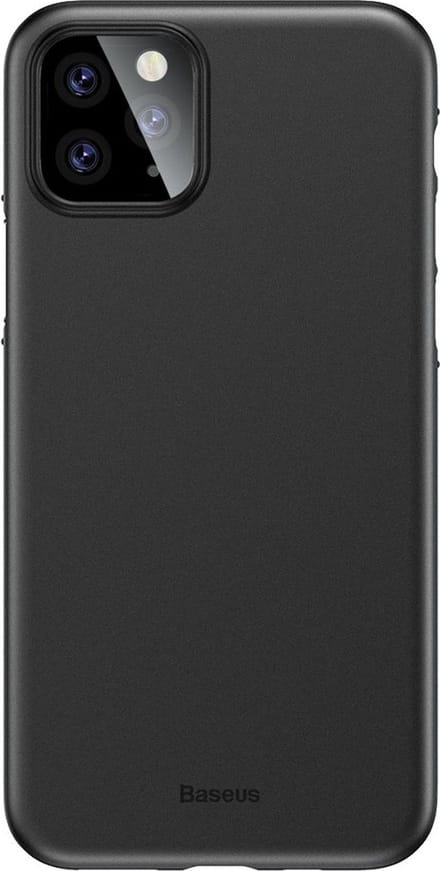Baseus Wing geschikt voor iPhone 11 Pro Max case Ultra dun Lichtgewicht - Zwart
