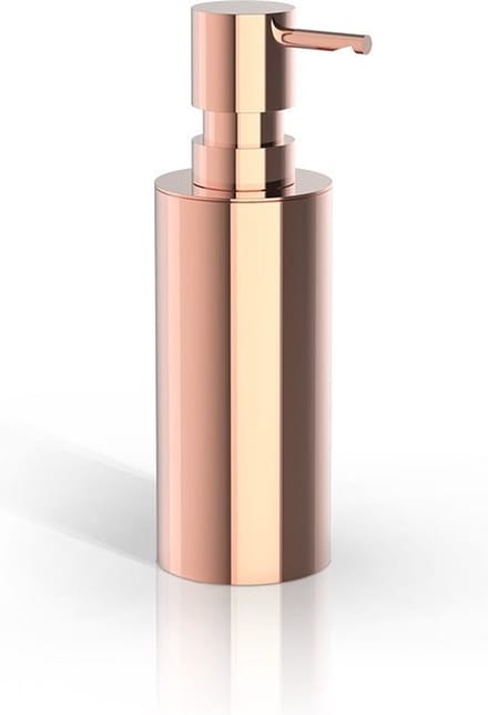 Mikado vrijstaande zeepdispenser rosé goud