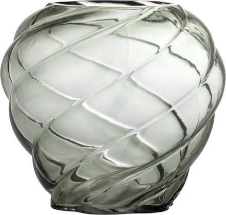 Bloomingville Vaas Leyan groen glas 18cm