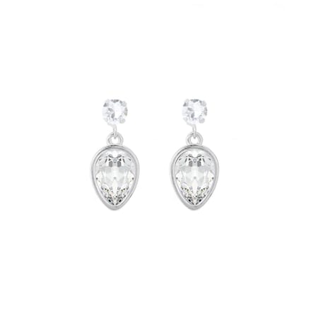 Crystal Zilver - Oorbellen - Zilver