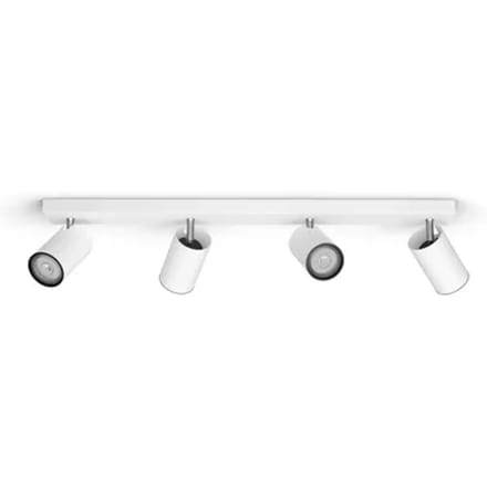 Philips Kosipo opbouwspot - 4-lichts -wit