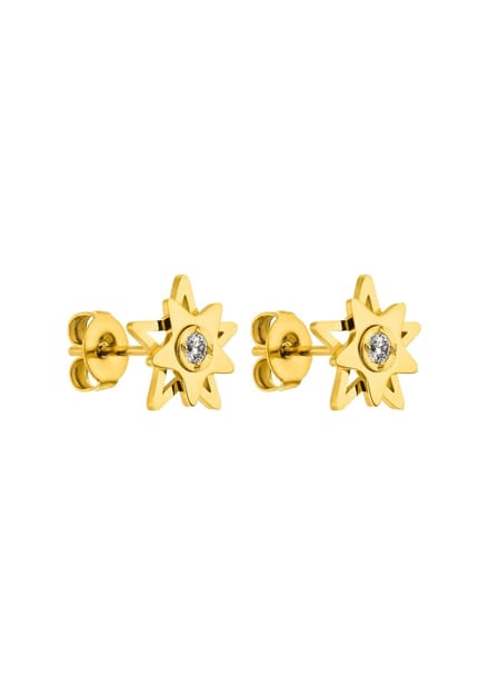 PURELEI Shining Star Ohrringe Gold Größe: OS | Ohrringe Outlet | Damen | Gelb
