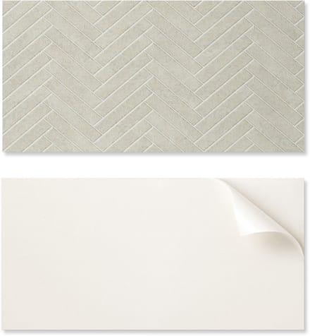 Zelfklevend vinylpaneel - Bedrukte decoratie 120x60 cm Visgraatpatroon