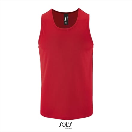 Neon Oranje unisex Tanktop Sol's Sporty T maat 2XL