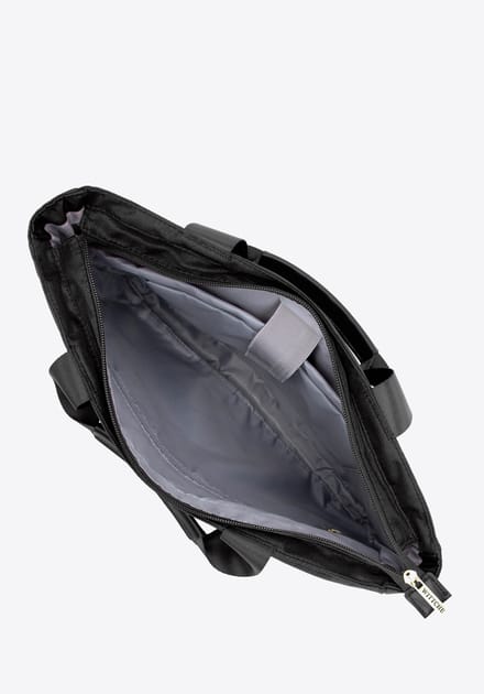 Wittchen Dames 14" Laptoptas met Quilting, Zwart