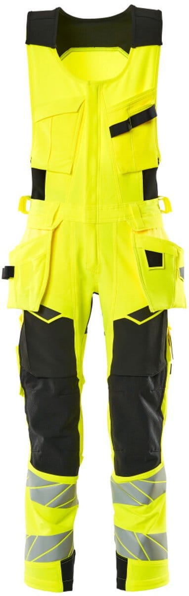 Mascot Accelerate Safe Bodybroek 19069-711 - Hi-Vis geel/zwart - C58 - 82