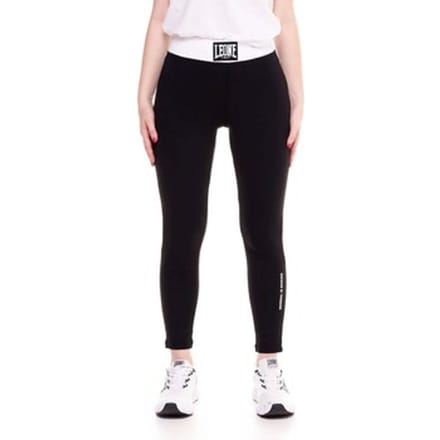 Legging Leone 1947 Woman Leggings Black Boring