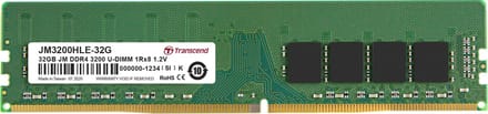 DDR4 32GB PC 3200 CL22 Transcend JetRam, JM3200HLE-32G