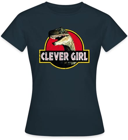 Jurassic World Raptor Clever Girl T-Shirt Dames
