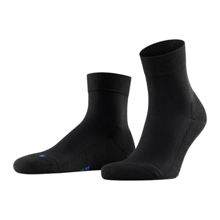 FALKE Cool Kick eenkleurig functioneel materiaal sokken unisex zwart - maat 46-48