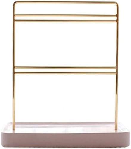 Sieradenhouder Display - Sieradenrek Organizer - Sieraden Opbergen - Ruimtebesparend Ontwerp - Niet Gespecificeerd - Roze