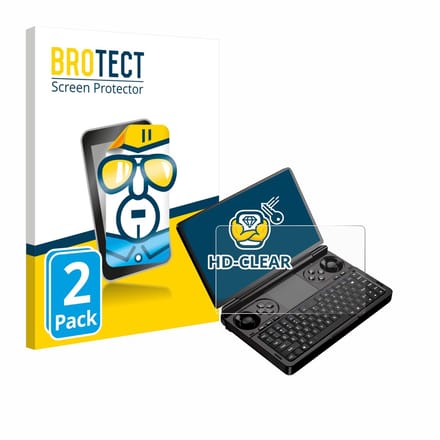 BROTECT - Screenprotector voor GPD Win Mini (2025) - Folie Beschermfolie transparant 2 Stuks