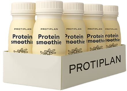 Protiplan - Tray Proteïne Smoothie Vanille - 8 x 250 ml - Voordeelpak - Ready to go proteïnedrank