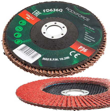 Rockforce - Lamellenschijf - 150mm - Schroef - Metaal en Hout
