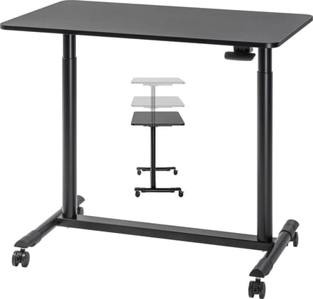 Bureau zit sta verrijdbaar - laptoptafel - in hoogte verstelbaar