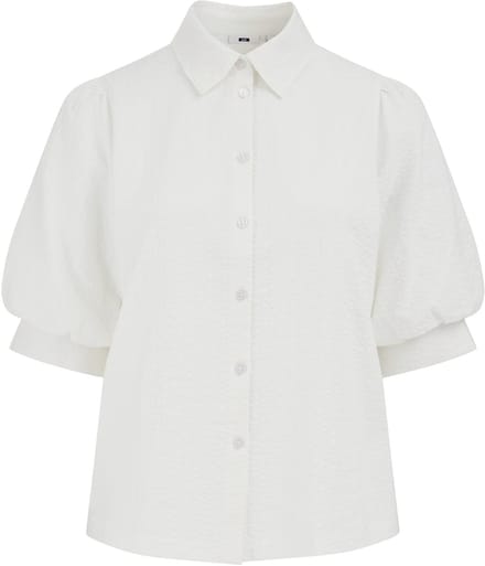 WE Fashion Dames seersucker blouse – Curve