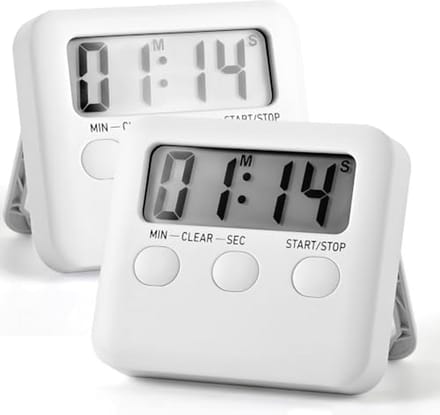 Magnetisch Luid Alarm met Groot LCD-Scherm - Digitale Timer voor Kinderen, Studie, Oefening en Koken