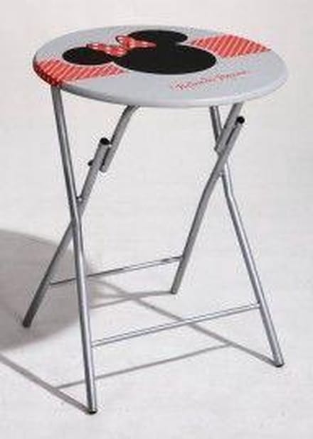 Minnie Mouse ronde opklap tafel