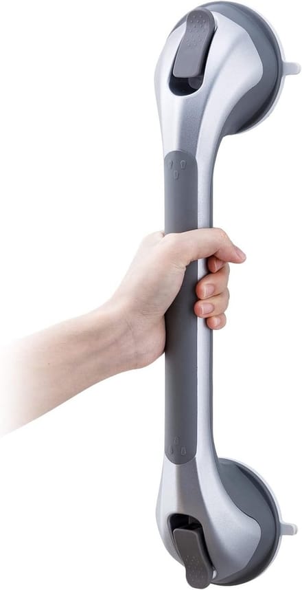 Handgreep met Zuignap - Douchegreep - 43cm Extra Lang - Badgreep - Veiligheidsgreep - Antislip