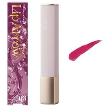 ISEHAN - kiss Lip Arrow X 03 Snow White Raspberry