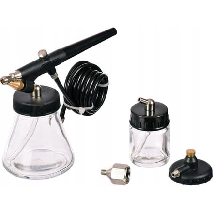 Aerograaf voor Grote Compressor - 80 ml tank, 0,8 mm mondstuk