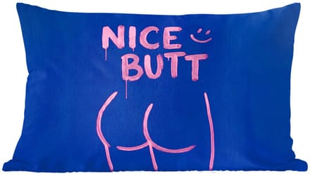 Sierkussens - Kussentjes Woonkamer - 60x40 cm - Brutaal - Grappig - Blauw