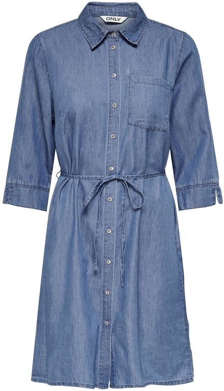 ONLY Carmakoma Denim jurk CARBEA Korte jurk