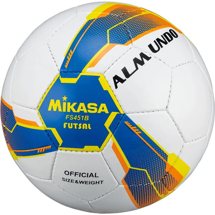 Zaalvoetbal Bal Mikasa FS451B-BLY