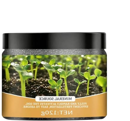 Bodemconditioner - Wortelgroeiversterker - Plantenvoeding - Wateroplosbaar - 120 g - Wit