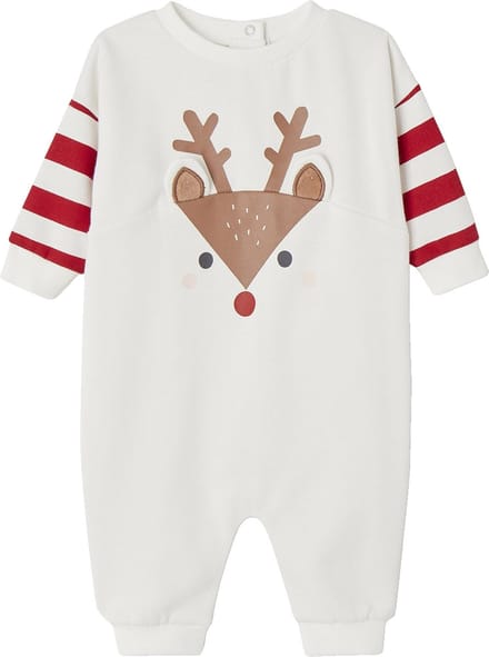 Vertbaudet Kerstset pyjama rendier + sokken voor baby's