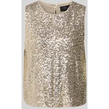 Comfort fit T-shirt van viscosemix zonder mouwen