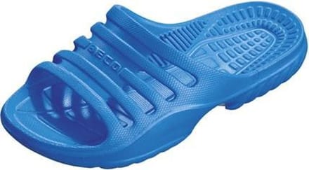 BECO Badslippers - Blauw - Junior - Maat 34