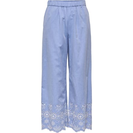 JDY - JDYMARINA HW EMB. ANKLE PANT WVN - Dames - Leggings