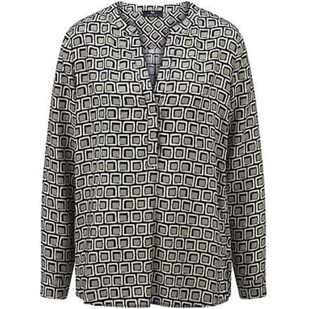 Blouse Van Peter Hahn grijs